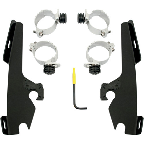 Memphis Shades Fats/Slim Trigger Lock Mounting Kit - Black Meb8977 Memphis Shades Fats/Slim Trigger Lock Mounting Kit - Black Meb8977