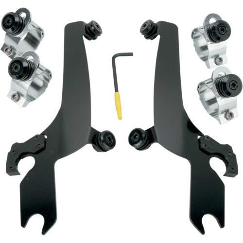 MEMPHIS SHADES MEB8920 Memphis Shades Sportshield Trigger-Lock Mounting Kit - Black - Wide Meb8920