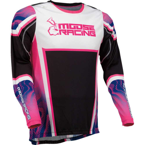 MOOSE RACING 29107400 Moose Racing Agroid Jersey - Pink/Purple/Black - 2Xl 2910-7400