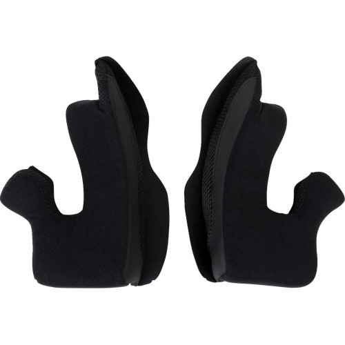 MOOSE RACING 01343198 Moose Racing Air Intake Cheek Pads - Black - Large 0134-3198