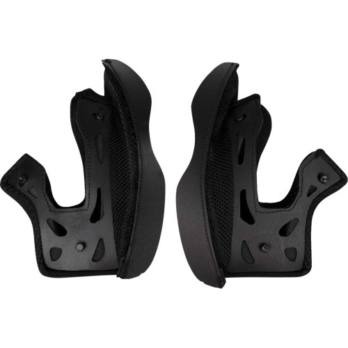 MOOSE RACING 01343195 Moose Racing Air Intake Cheek Pads - Black - Xs 0134-3195