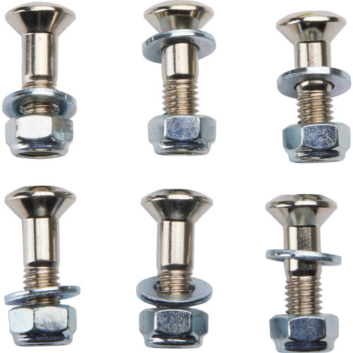 Moose Racing Bolts With Nuts/Washers - Sprocket - M8 X 30 Mm - 6 Pack - Kawasaki 039-6477