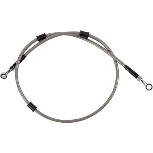 MOOSE RACING Y011023/P Moose Racing Brake Line - Stainless Steel Y01-1-023/P