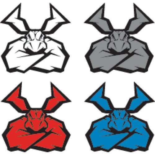 Moose Racing Decal - Angroid - 4 Pack 4320-2528