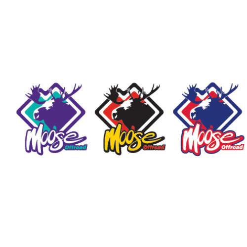 MOOSE RACING 43202531 Moose Racing Decal - Moose Offroad - 3 Pack 4320-2531