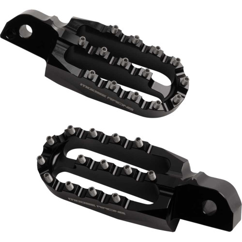 MOOSE RACING M80550 Moose Racing Footpeg - Black - Passenger M80-550