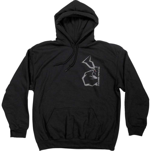 MOOSE RACING 30506353 Moose Racing Half Agroid Hoodie - Black - Medium 3050-6353