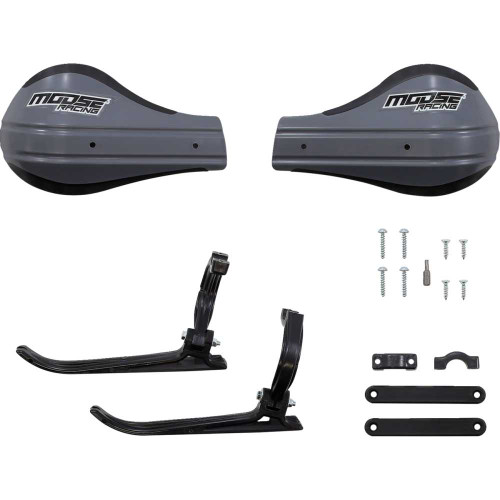 MOOSE RACING 53227 Moose Racing Handguards - Roost 2 - Gray 53-227