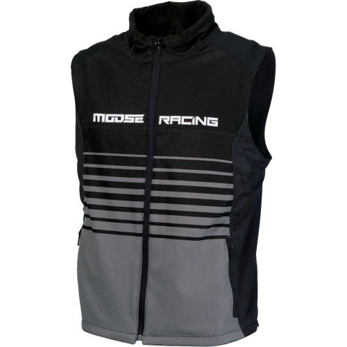 MOOSE RACING 28300642 Moose Racing Moto Vest - Black/Gray - 2Xl 2830-0642
