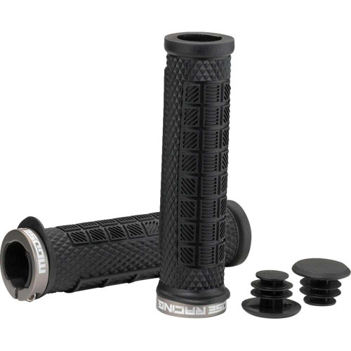 MOOSE RACING PROK524EP1OD Moose Racing Mountain Bike Lock-On Grips - Black - 129 Mm Pro-K524Ep1-Od