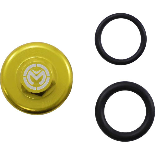 MOOSE RACING T146302Y Moose Racing Oil Cap - Yellow - Suzuki T14-6302Y
