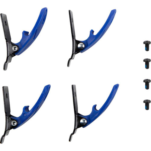 MOOSE RACING 34301010 Moose Racing Qualifier Boot Buckle Kit - Blue 3430-1010