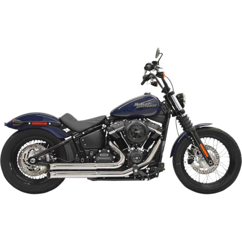 BASSANI XHAUST 1S35D Bassani Xhaust Pro Street Exhaust - Chrome 1S35D