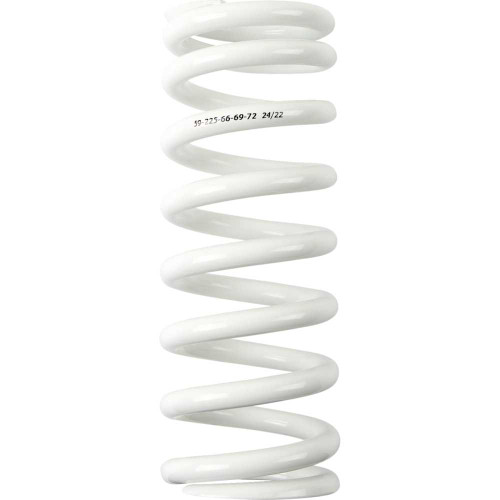MOOSE RACING 13121016 Moose Racing Shock Spring - 59 Mm Od - 66/69/72 N/Mm - White 1312-1016