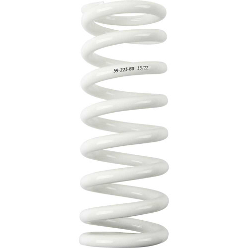 MOOSE RACING 13121024 Moose Racing Shock Spring - 59 Mm Od - 80 N/Mm - White 1312-1024