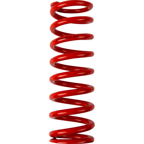 Moose Racing Shock Spring - 61 Mm Od - 51 N/Mm - Red 1312-0971