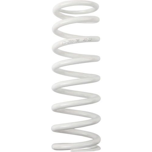 Moose Racing Shock Spring - 63 Mm Od - 36 N/Mm - White 1312-1029