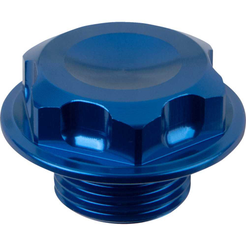 MOOSE RACING C235241L Moose Racing Steering Stem Nut - Blue C23-5241L