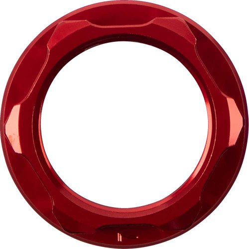 MOOSE RACING C231243R Moose Racing Steering Stem Nut - Red C23-1243R