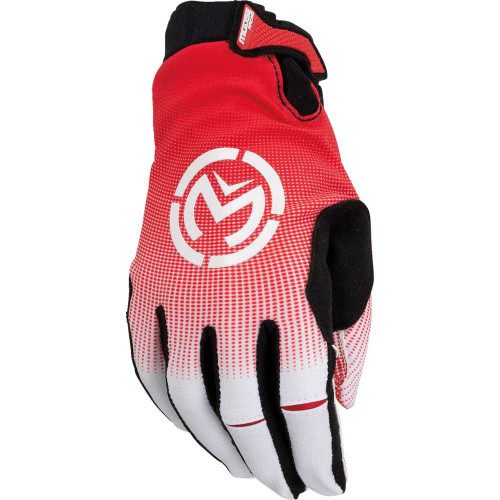 MOOSE RACING 33307322 Moose Racing Sx1 Gloves - Red/White - Medium 3330-7322