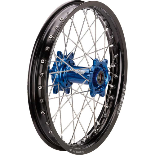 MOOSE RACING YR21518BKBU Moose Racing Wheel Assembly - Sx-1 - Complete - Rear - Black Wheel/Blue Hub - 18X2.15 - Yamaha Yr-21518-Bkbu