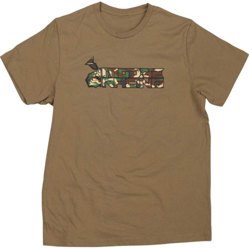 MOOSE RACING 30323686 Moose Racing Youth Camo T-Shirt - Tan - Small 3032-3686