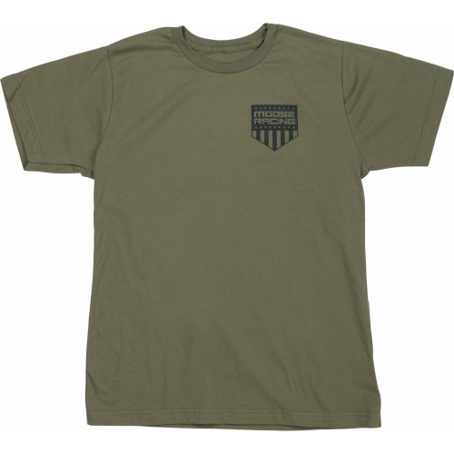 Moose Racing Youth Salute T-Shirt - Olive - Small 3032-3694