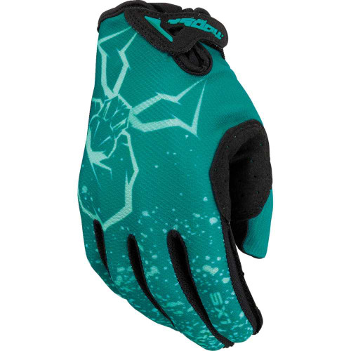 MOOSE RACING 33321761 Moose Racing Youth Sx1 Gloves - Teal - Large 3332-1761