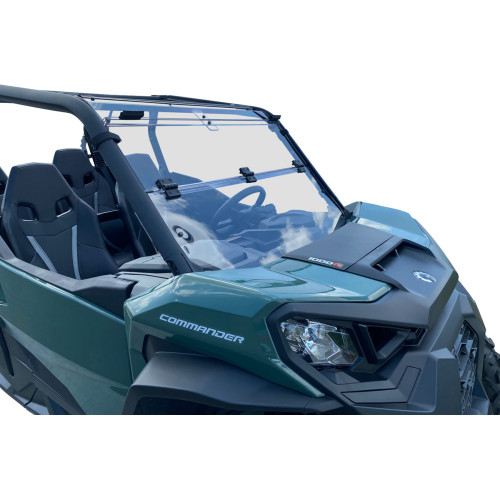 Moose Utility Full Folding Windshield - Deluxe - Can-Am V000292-12200M
