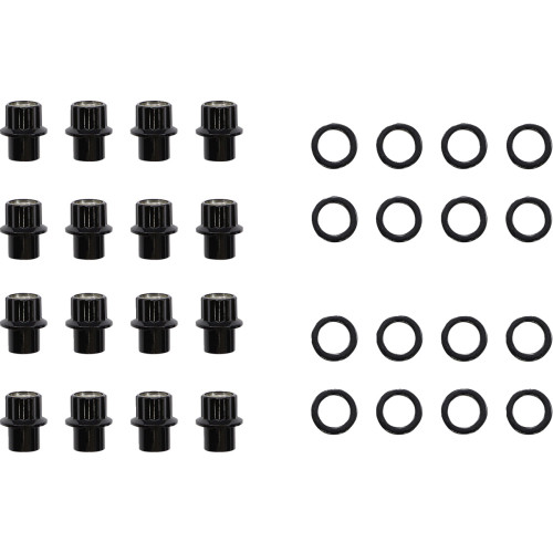 Moose Utility Lug Nut - Carbon Fiber Wheel - Steel - 12 Mm X 1.25" Lnboet12125Askt