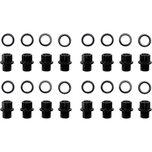 Moose Utility Lug Nut - Carbon Wheel - Steel - 10 Mm X 1.25" Lnboet10125Ast