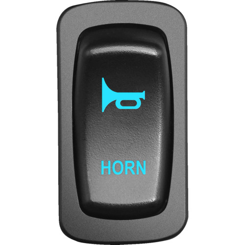 Moose Utility Switch - Horn - Blue Hrn-Car-B