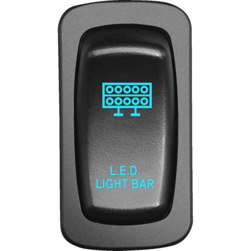 MOOSE UTILITY LLBCARB Moose Utility Switch - Light Bar - Blue Llb-Car-B