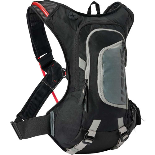 USWE 208059001 Moto Hydration Pack - 8L - Black/Gray 208059001