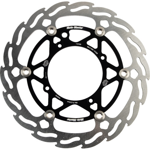 Moto-Master Brake Rotor - Front - Flame 112160-Pu