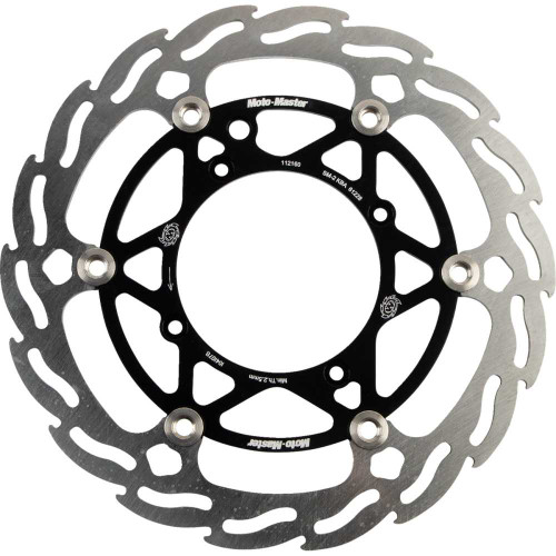 MOTO-MASTER 112160PU Moto-Master Brake Rotor - Front - Flame 112160-Pu