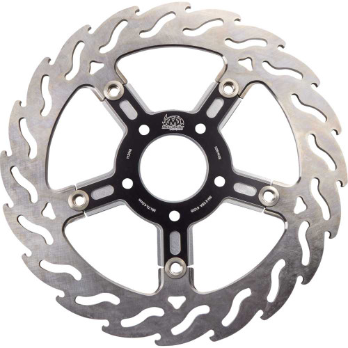 MOTO-MASTER 112316PU Moto-Master Brake Rotor - Front Left - Flame 112316-Pu