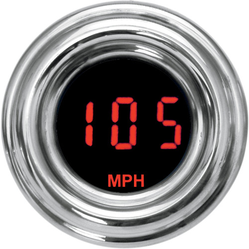 Dakota Digital 1-7/8" Mph 4000 Series Speedometer - Red Display Mcl-4013R-R