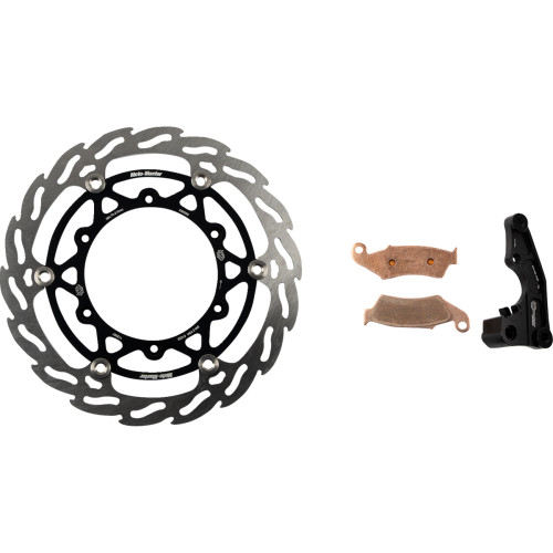 Moto-Master Brake Rotor Kit - Flame Series - 270Mm 310027-Pu