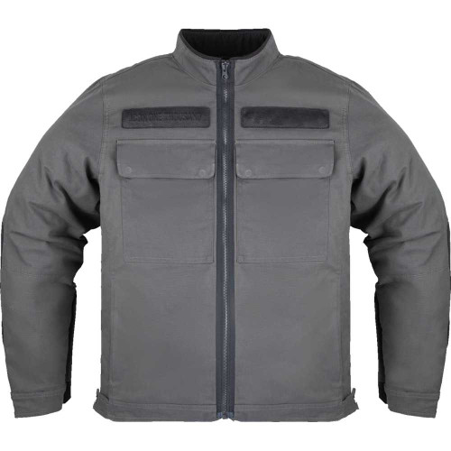 ICON 2820-6964 Mototanker Jacket - Gray - Large