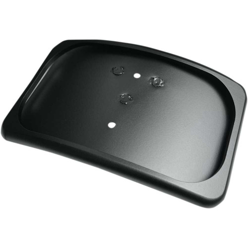 DRAG SPECIALTIES 2030-1013 Drag Specialties License Plate Mount - 3 Hole - Flat Black