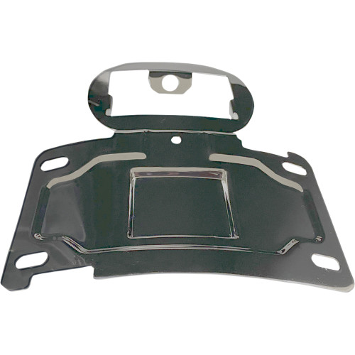 Custom Dynamics License Plate Mount/Relocation - Chrome Cd-Tllp-Kit-C