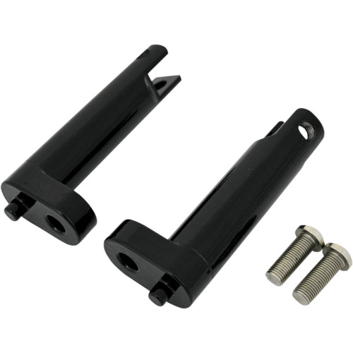 Drag Specialties Passenger Footpeg Mount - Black - Flh/Flt