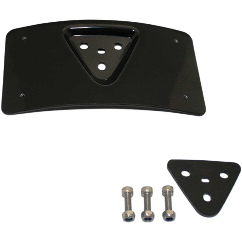 CUSTOM DYNAMICS CDPFMB Custom Dynamics Radius License Plate Mount - Black Cd-Pfm-B