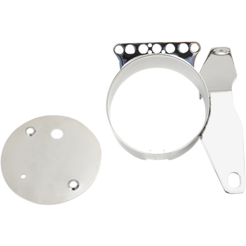 Drag Specialties Speedometer Relocation Bracket - Chrome