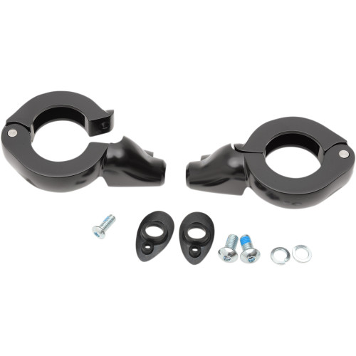 Drag Specialties Turn Signal Mount - 39 Mm - Black