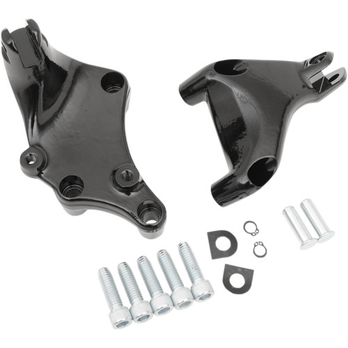 Drag Specialties Passenger Peg Mount - Black - Xl '14-'22