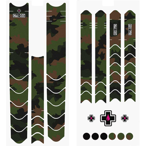 MUC-OFF USA 20319 Muc-Off Usa Frame Protection Kit - E-Mtb - Camo 20319