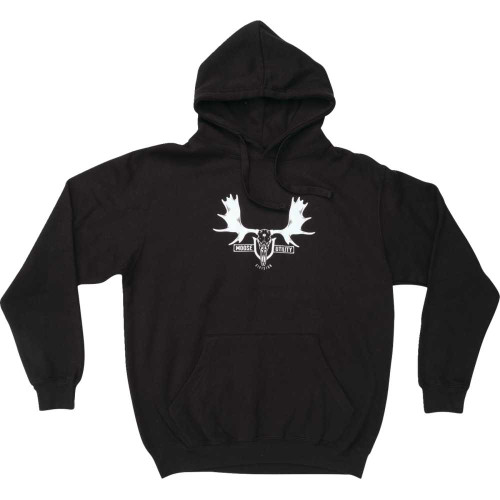 MOOSE RACING 30506966 Mud Euro Hoodie - Black - Large 3050-6966
