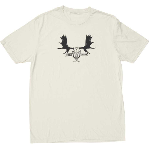 MOOSE RACING 303024392 Mud Euro T-Shirt - Natural/Black - Medium 3030-24392